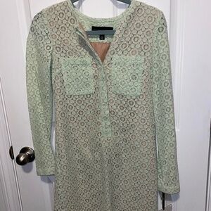Victoria Beckham for Target Sold Out Women’s Green Lace Dress Size XS